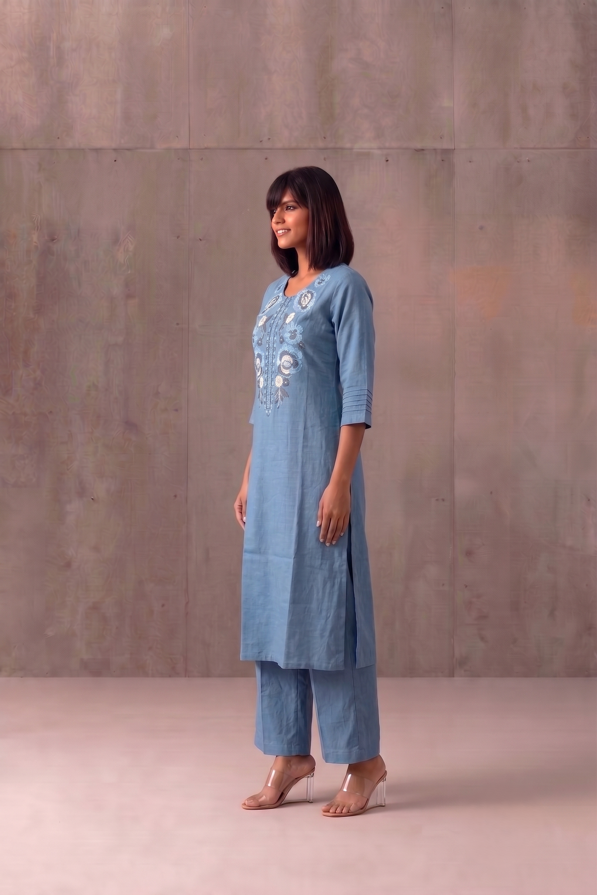 Soft Raw Silk Pant Sets PS0153