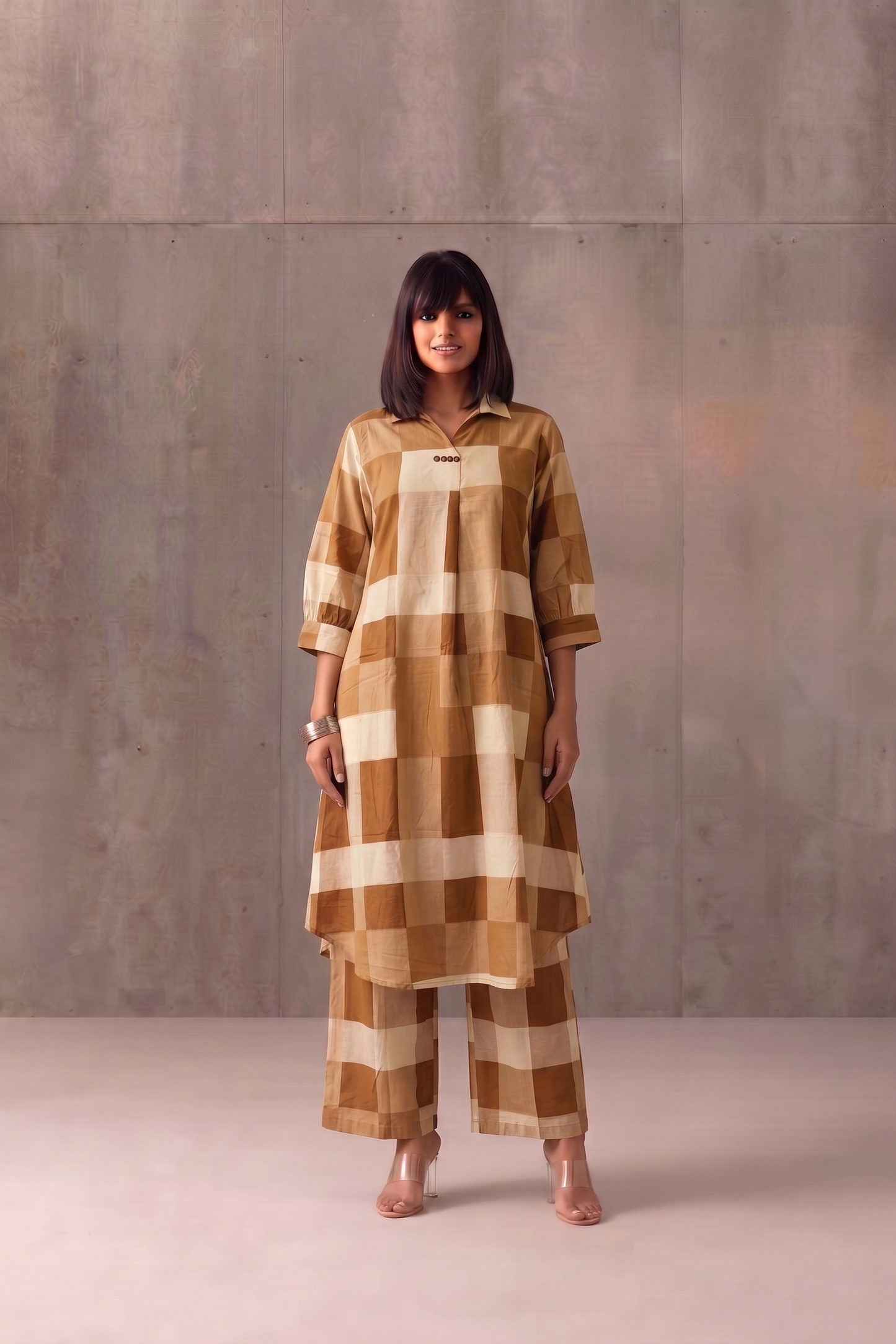 Pure Cotton A Line Printed Pant Sets