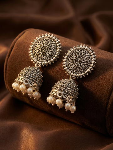 Jaipuri Jhumkas
