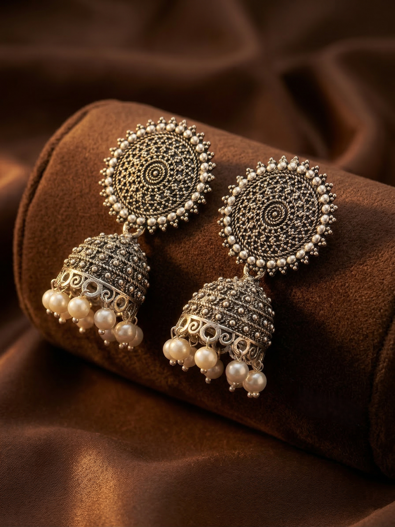 Authentic Jaipuri Jhumkas