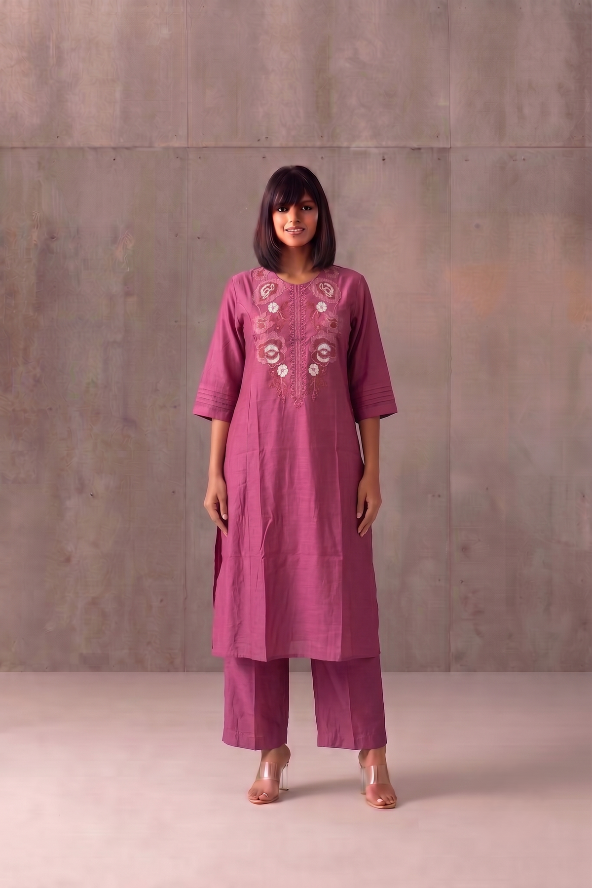 Soft Raw Silk Pant Sets PS0153