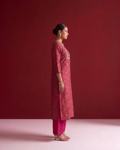Pure Chanderi Silk Dupatta Set
