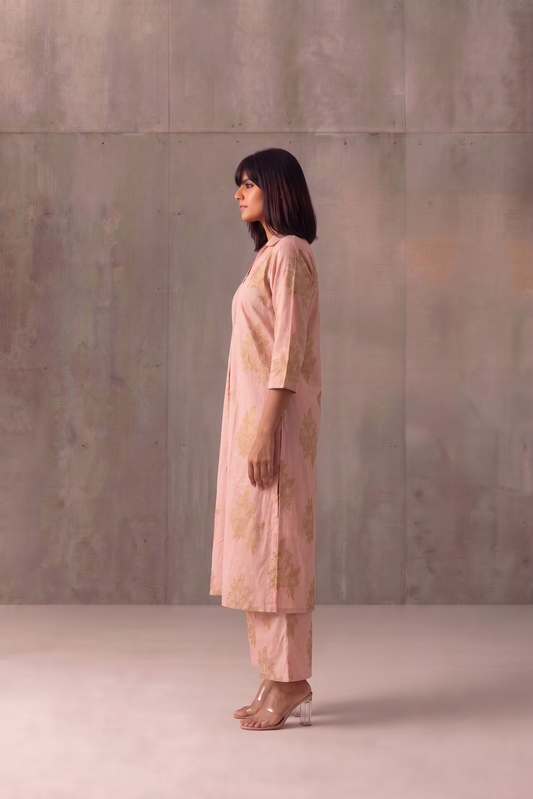 Pure Cotton A Line Printed Pant Sets