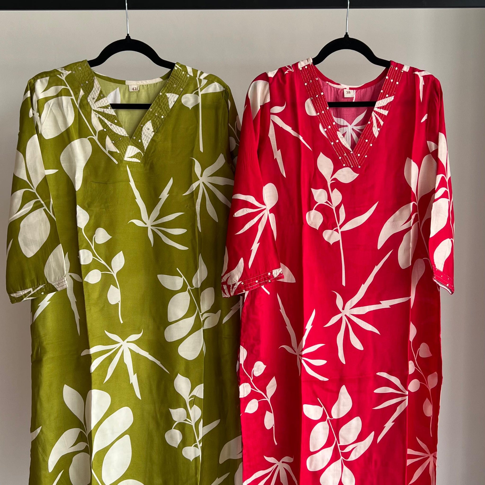 Pure Muslin Only Kurtas Set  OK014