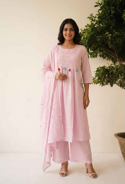Pure Kota Doriya Dupatta Set