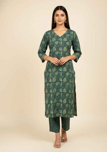 Pure cotton pent set PS059