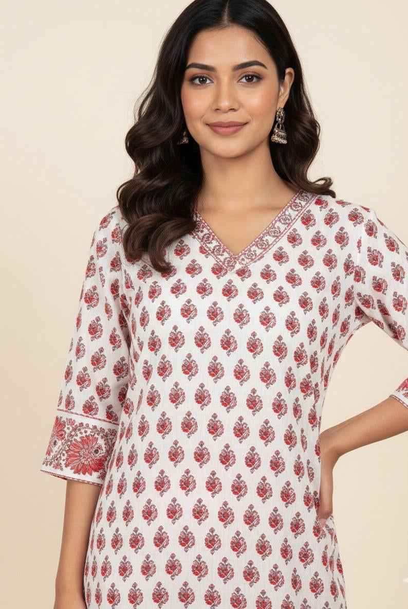 Pure cotton pent set PS056