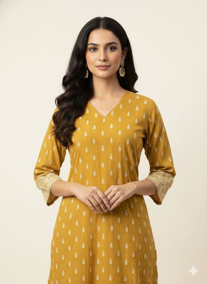 Premium Cotton Digital Print Dupatta Set CS0161