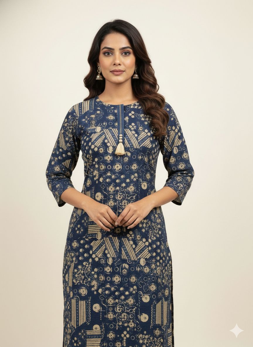 Premium Cotton With Chandari Dupatta Set In Cotton CS0164