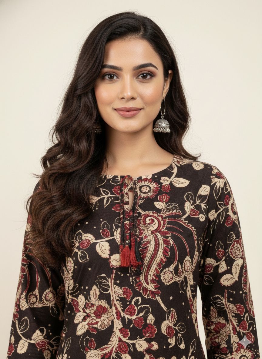 Premium Cotton With Chanderi Dupatta Set  CS0165