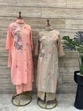 Mul Cotton Embroidered Dupatta Set