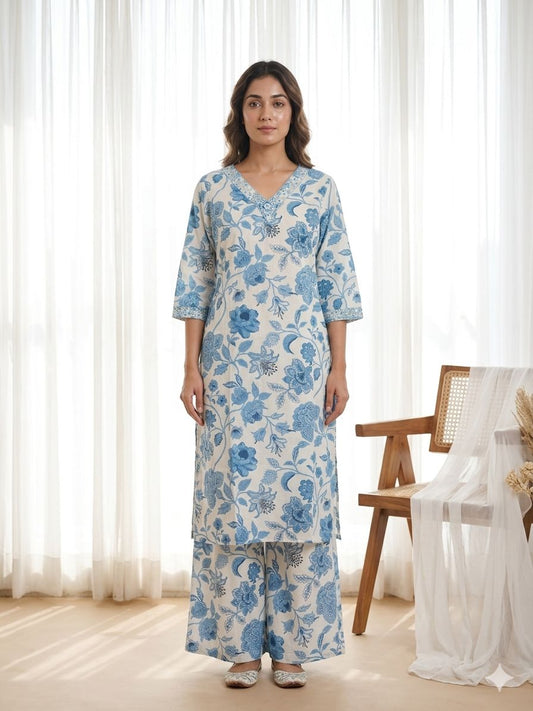 Straight Fit Only Kurta In Pure Cotton OK013