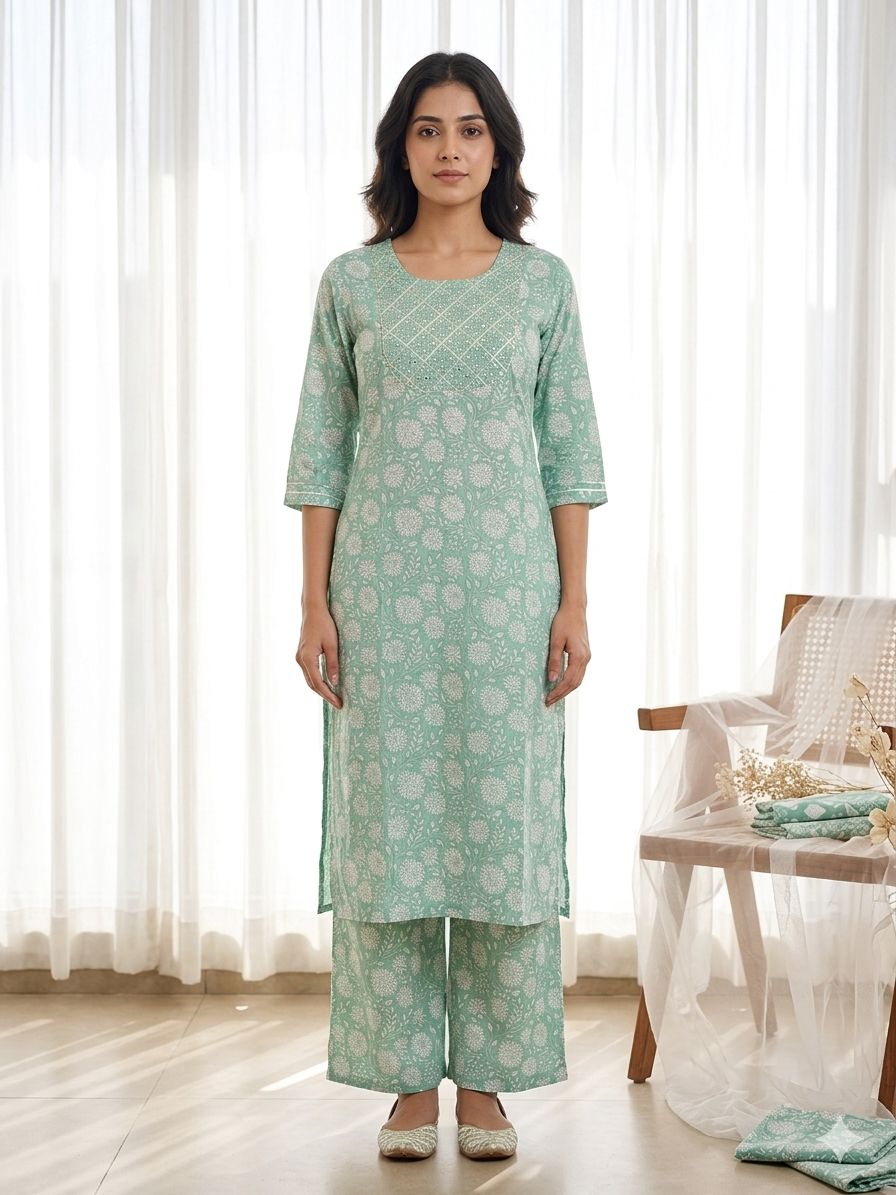 Straight Fit Only Kurta In Pure Cotton LC0356