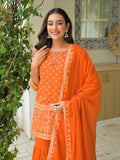 Pure Cotton Bandhez Print Sharara Set