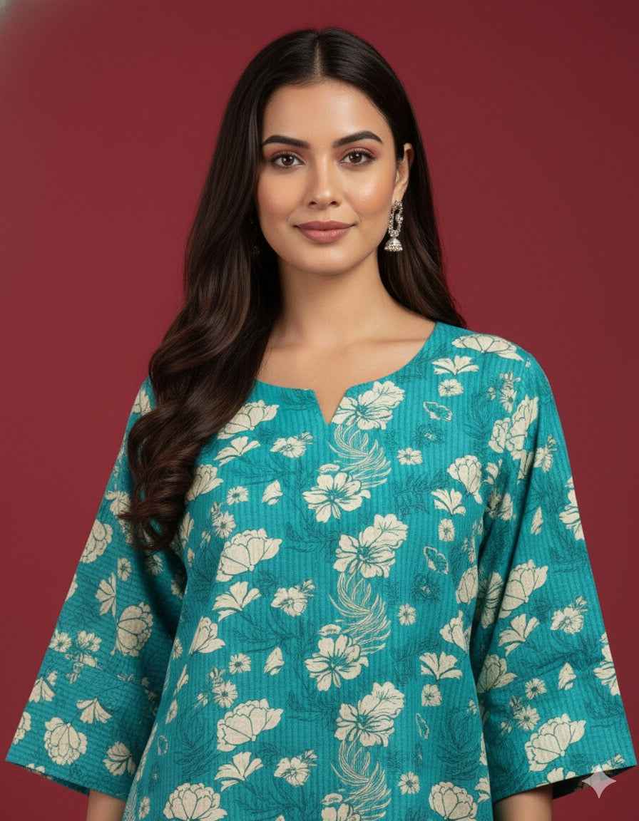 Pure Cotton Two Piece Co Ord Set COS065