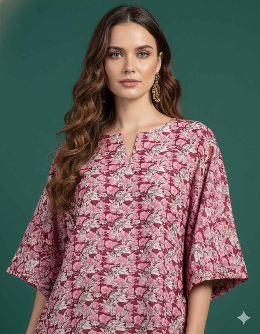 Pure Cotton Two Piece Co Ord Set COS064