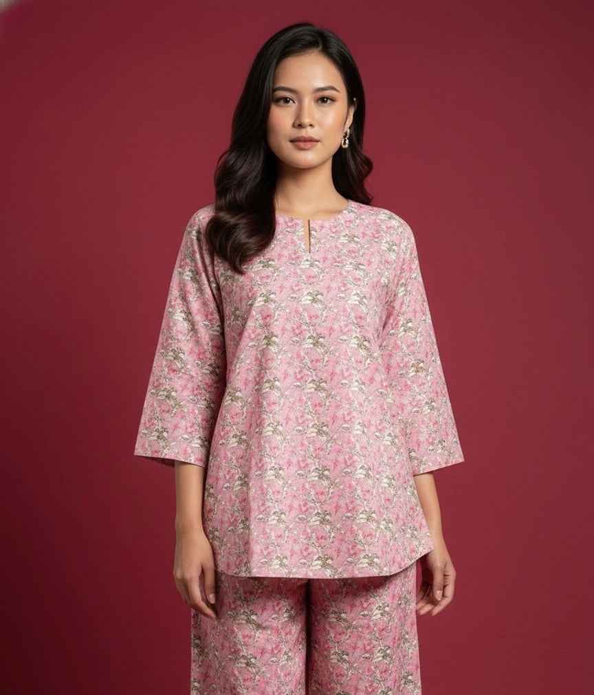 Pure Cotton Two Piece Co Ord Set COS058