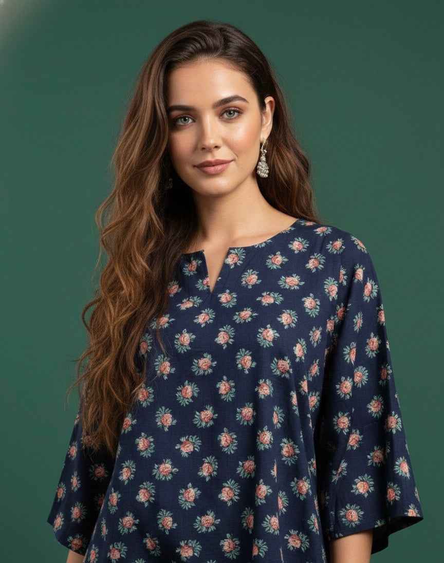 Pure Cotton Two Piece Co Ord Set COS061