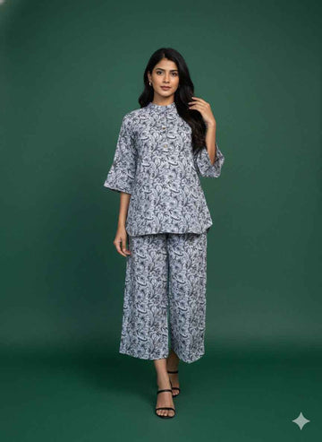 Pure Cotton Two Piece Co Ord Set COS057