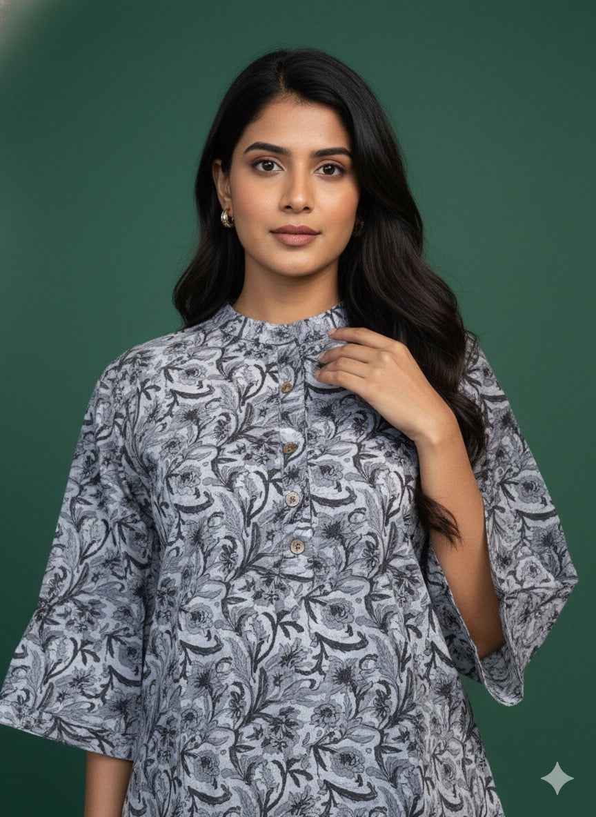 Pure Cotton Two Piece Co Ord Set COS057