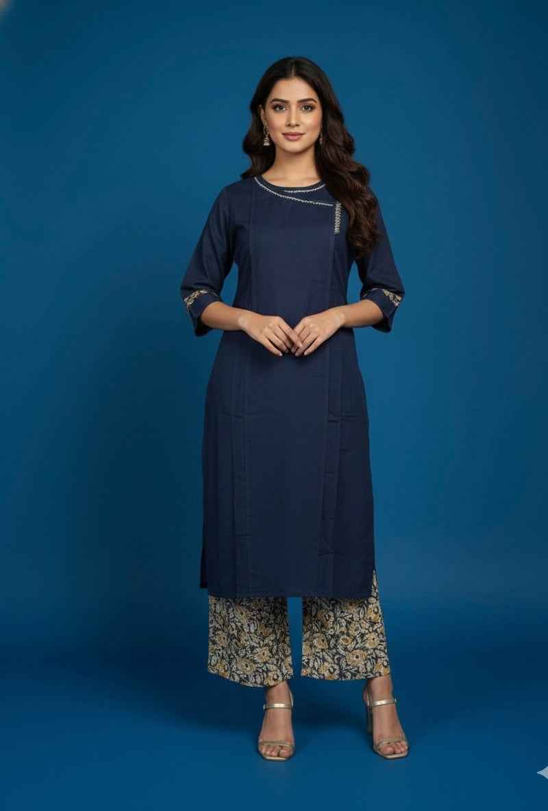 Pure Cotton flex Three Piece Dupatta Set CS0244