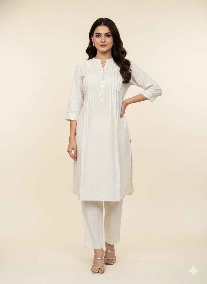 Pure Cotton  Flex Two Piece Pant Set  PS086