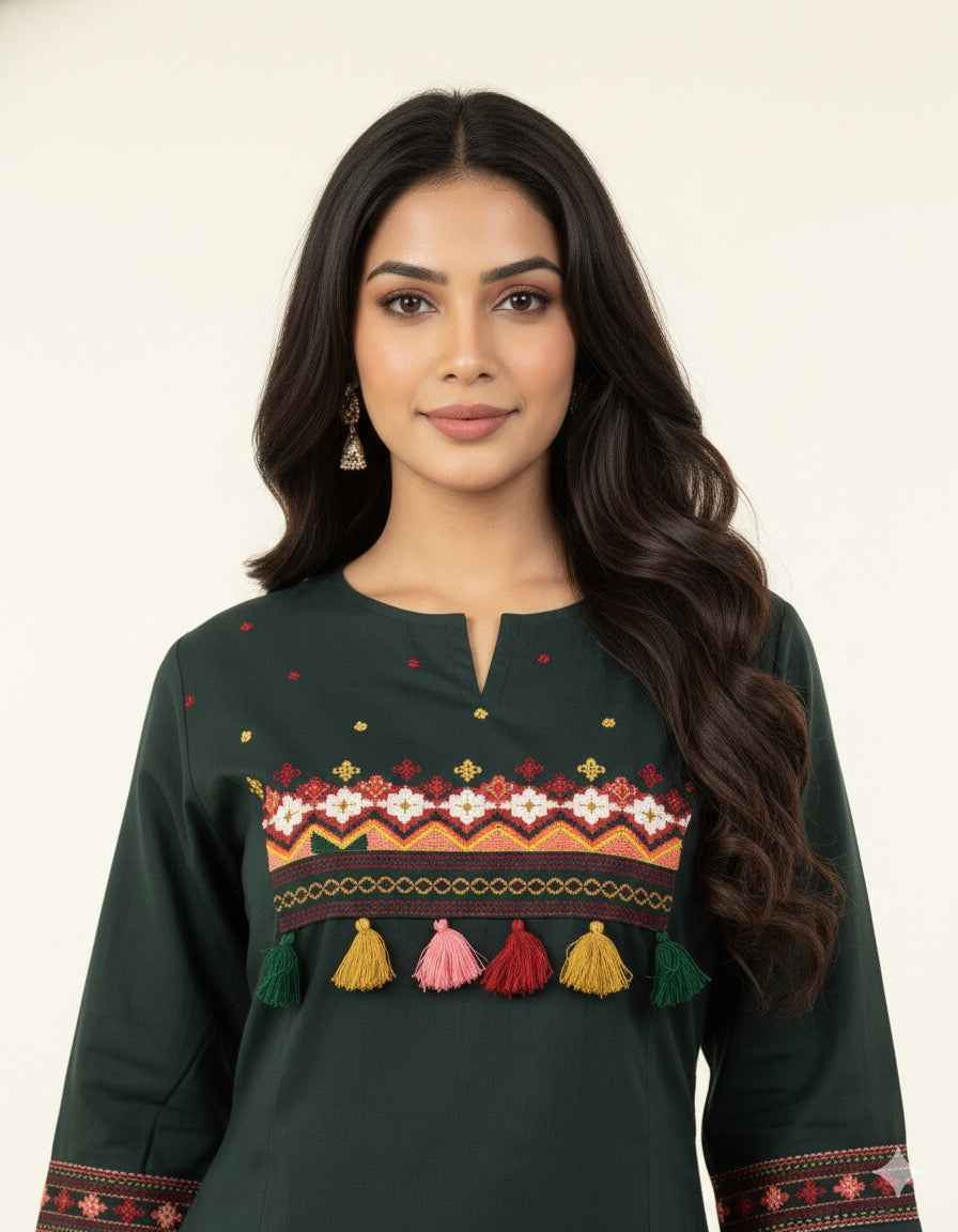 Pure Cotton Two Piece Pant Set  PS088