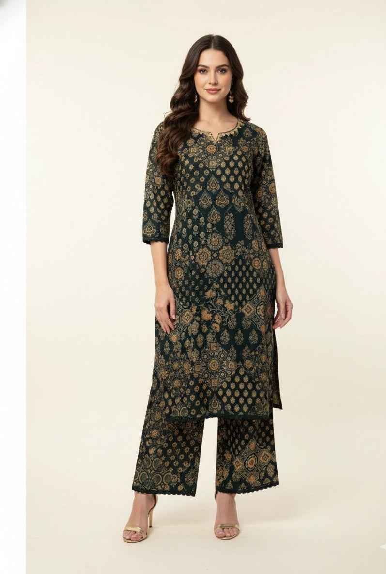 Pure Cotton Two Piece Pant Set  PS089