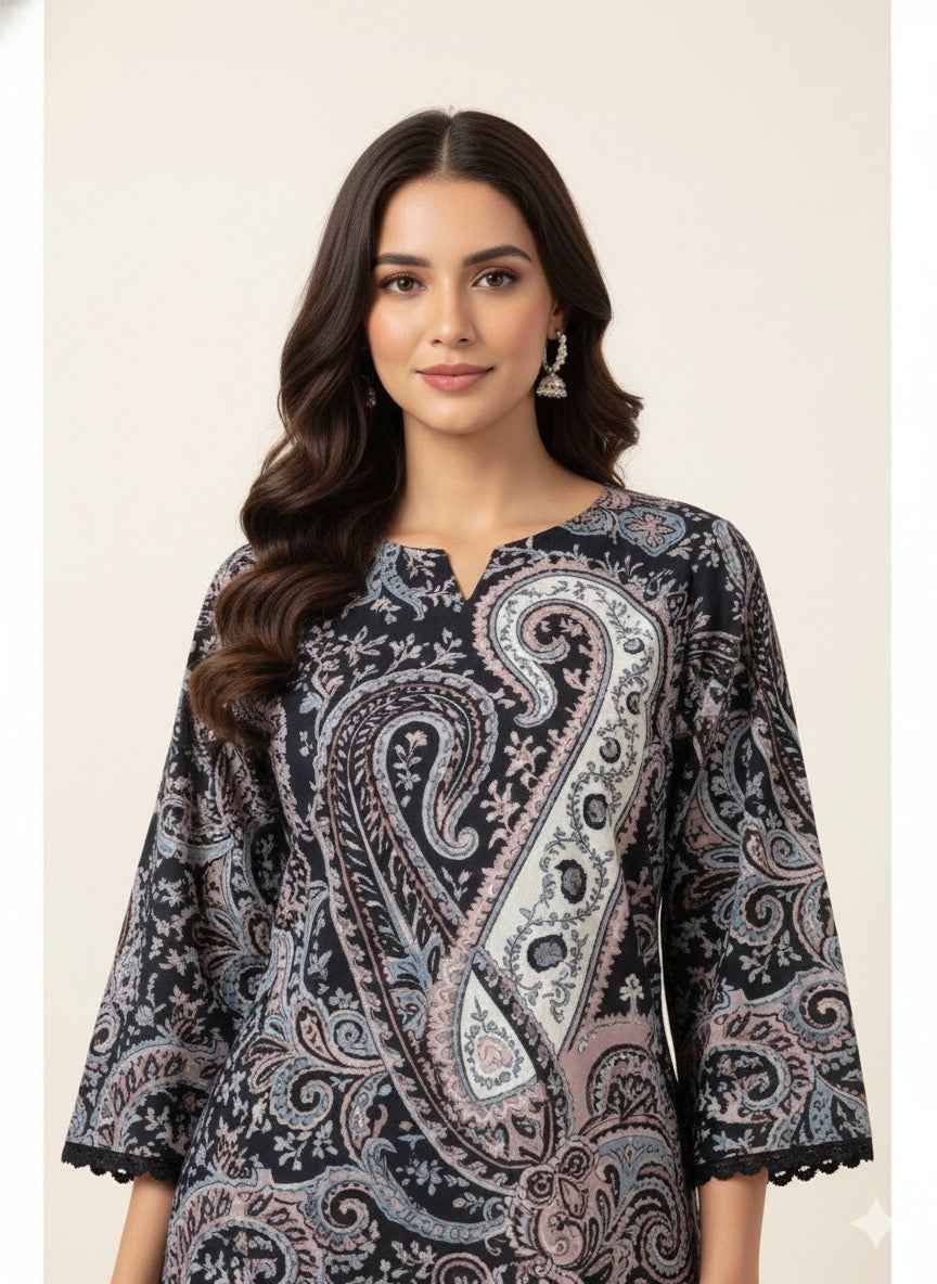 Pure Cotton Two Piece Pant Set  PS084