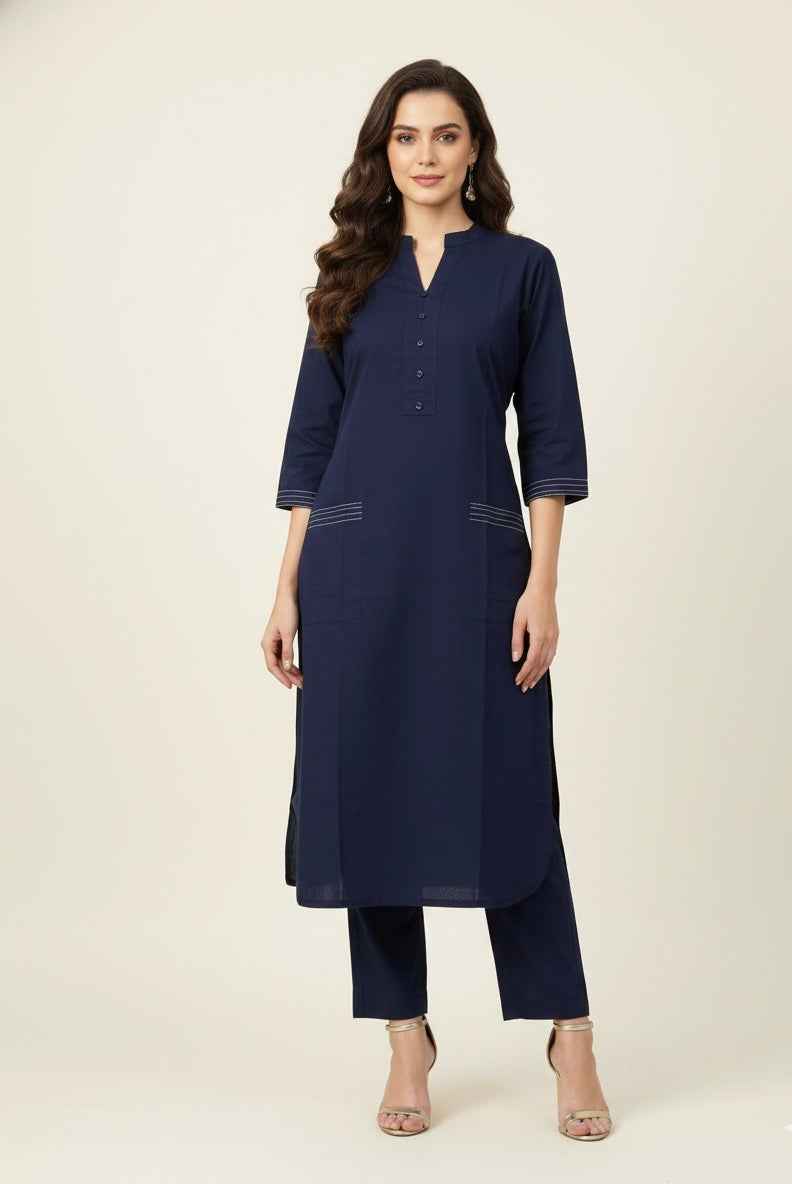 Pure Cotton Two Piece Pant Set  PS082