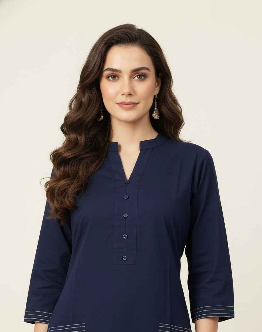 Pure Cotton Two Piece Pant Set  PS082