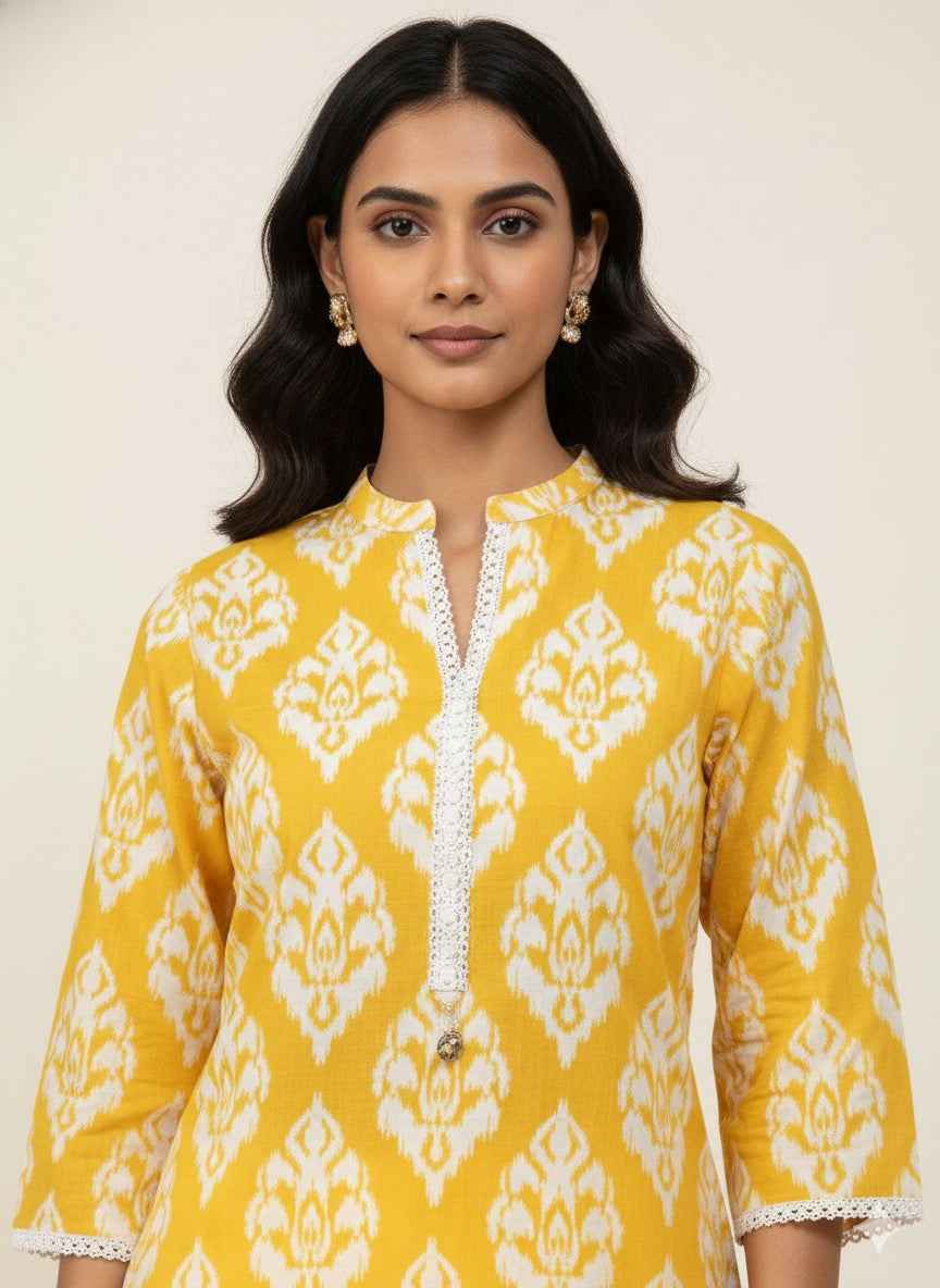 Pure Cotton Two Piece Co Ord Set C0S083