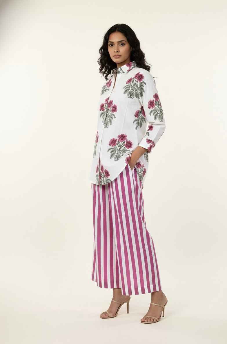 Pure Cotton Two Piece Co Ord Set C0S082