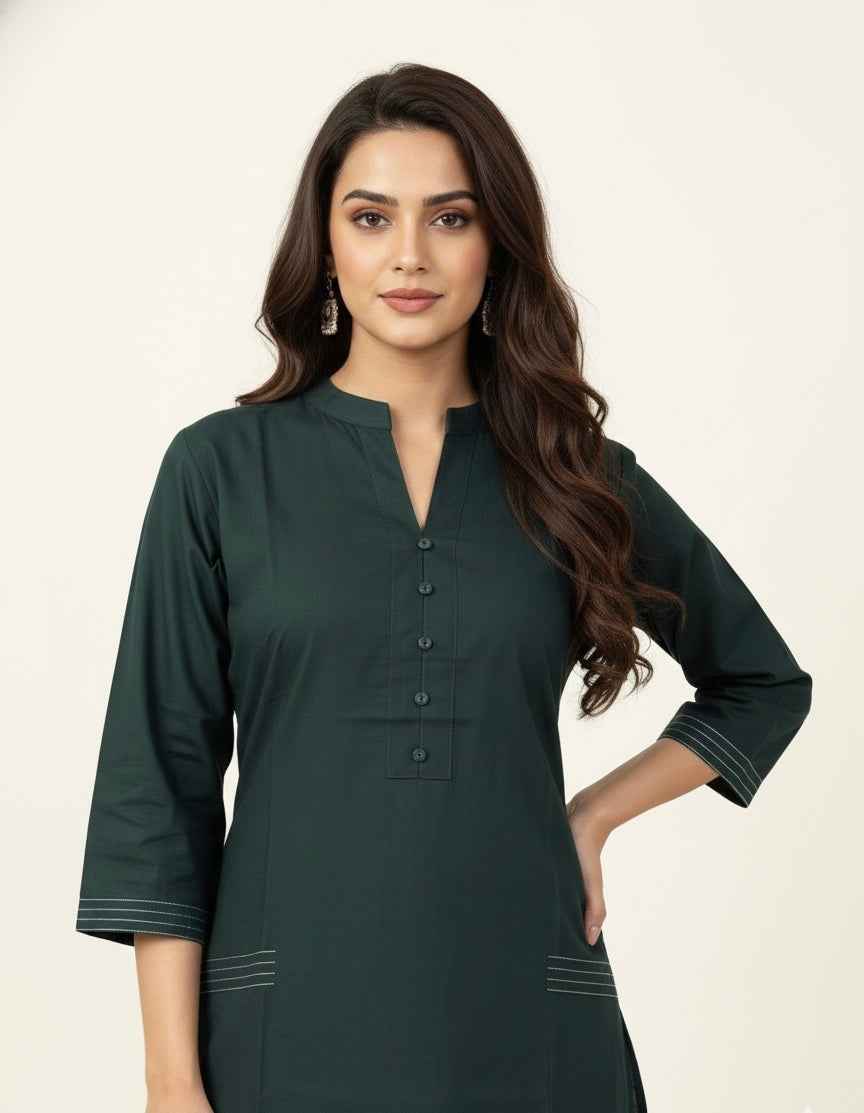 Pure Cotton Two Piece Pant Set  PS081