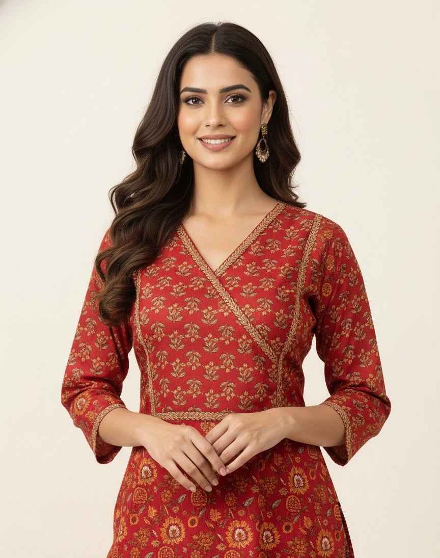 Pure Cotton Three Piece Dupatta Set CS0250