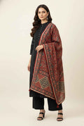 Pure Cotton Three Piece Dupatta Set CS0249