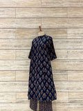 Floral Print Pure Cotton Apple Cut Pant Set RS010