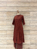 Floral Print Pure Cotton Two Piece Pant Set RS007