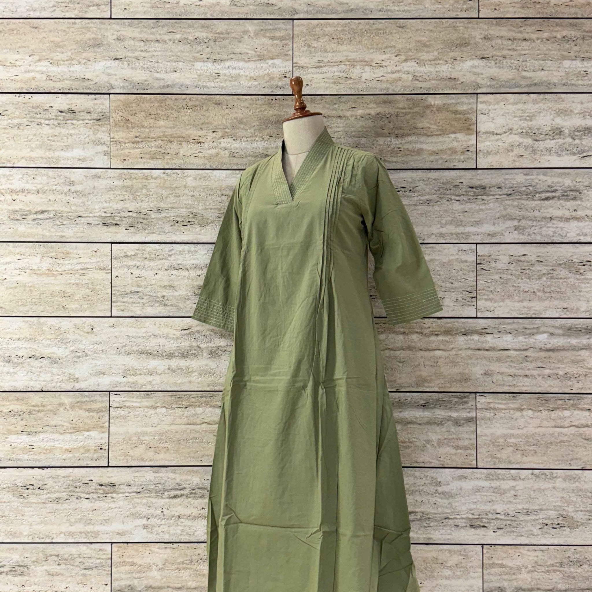 Solid Base Pure Cotton Two Piece Pant Set RS005