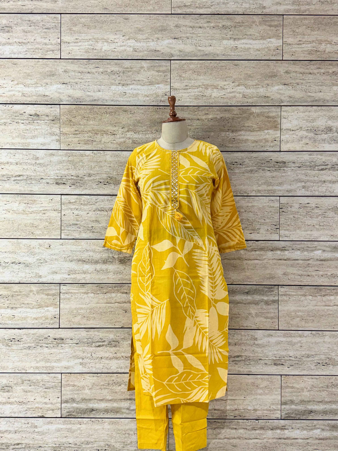 Pure Cotton Round Neck Two Piece pant Set RS004