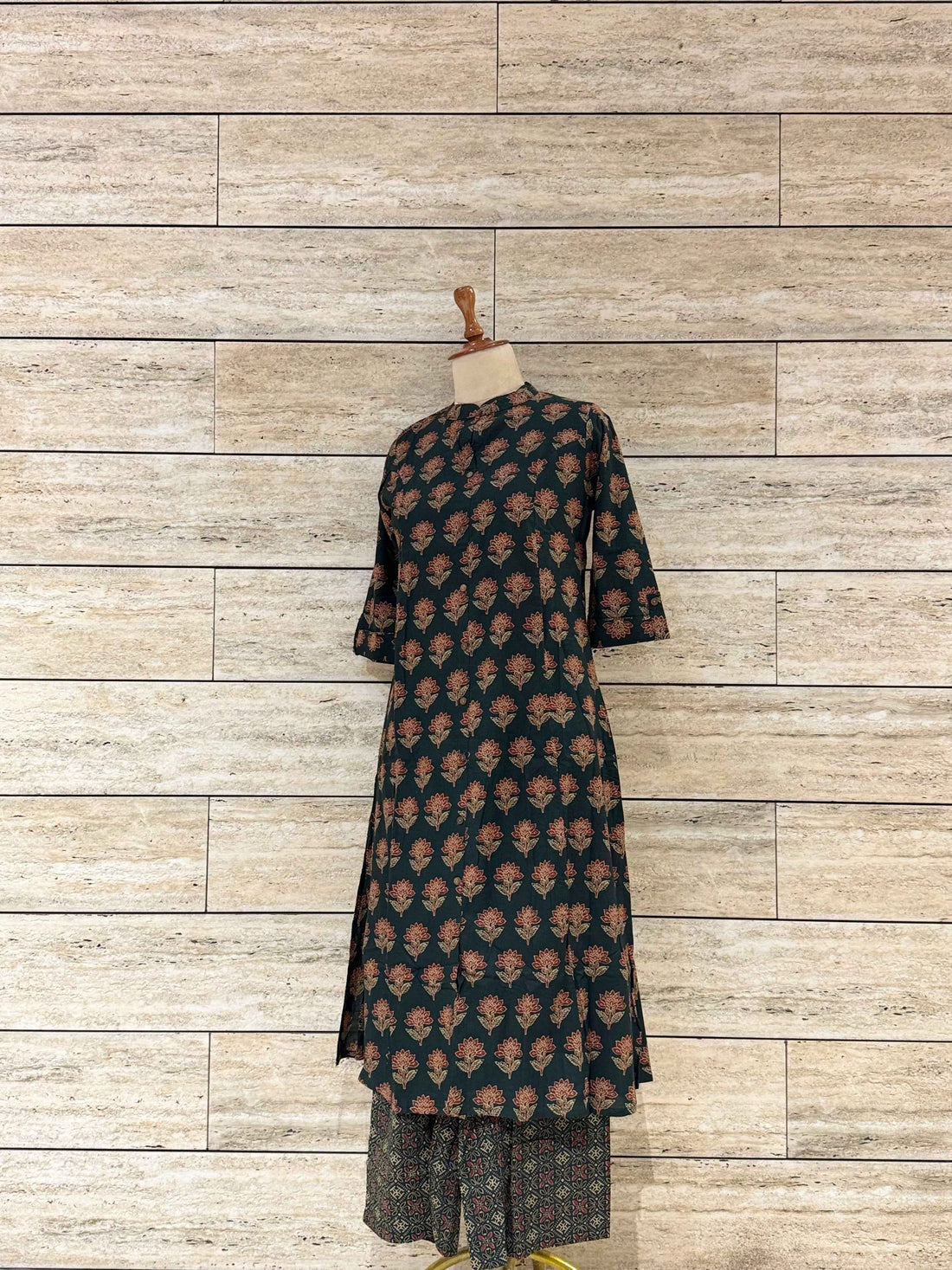 Floral Print Two Piece Pure Cotton Pant Set RPS001