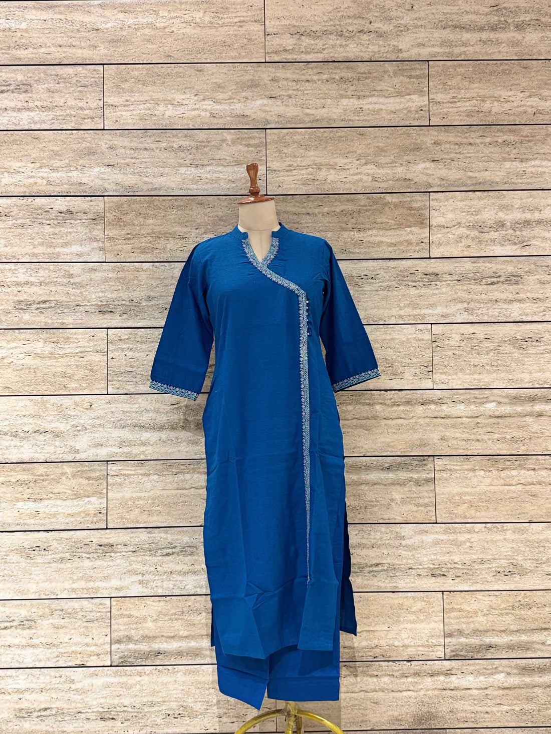 Angrakha Two Piece pure cotton pant sets AFR019