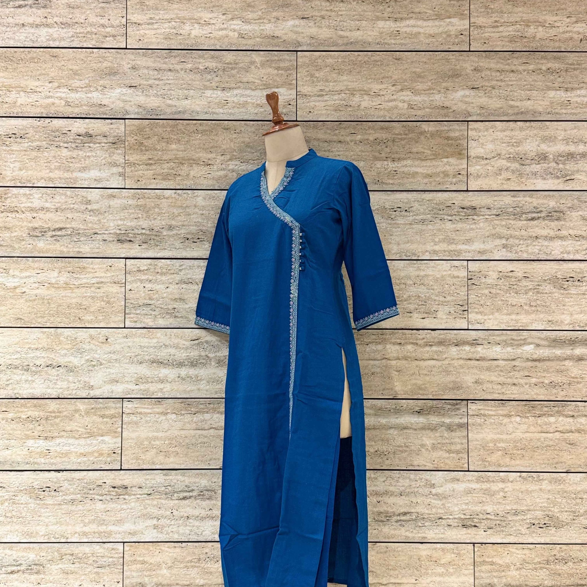 Angrakha Two Piece pure cotton pant sets AFR019