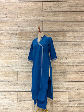 Angrakha Two Piece pure cotton pant sets AFR019