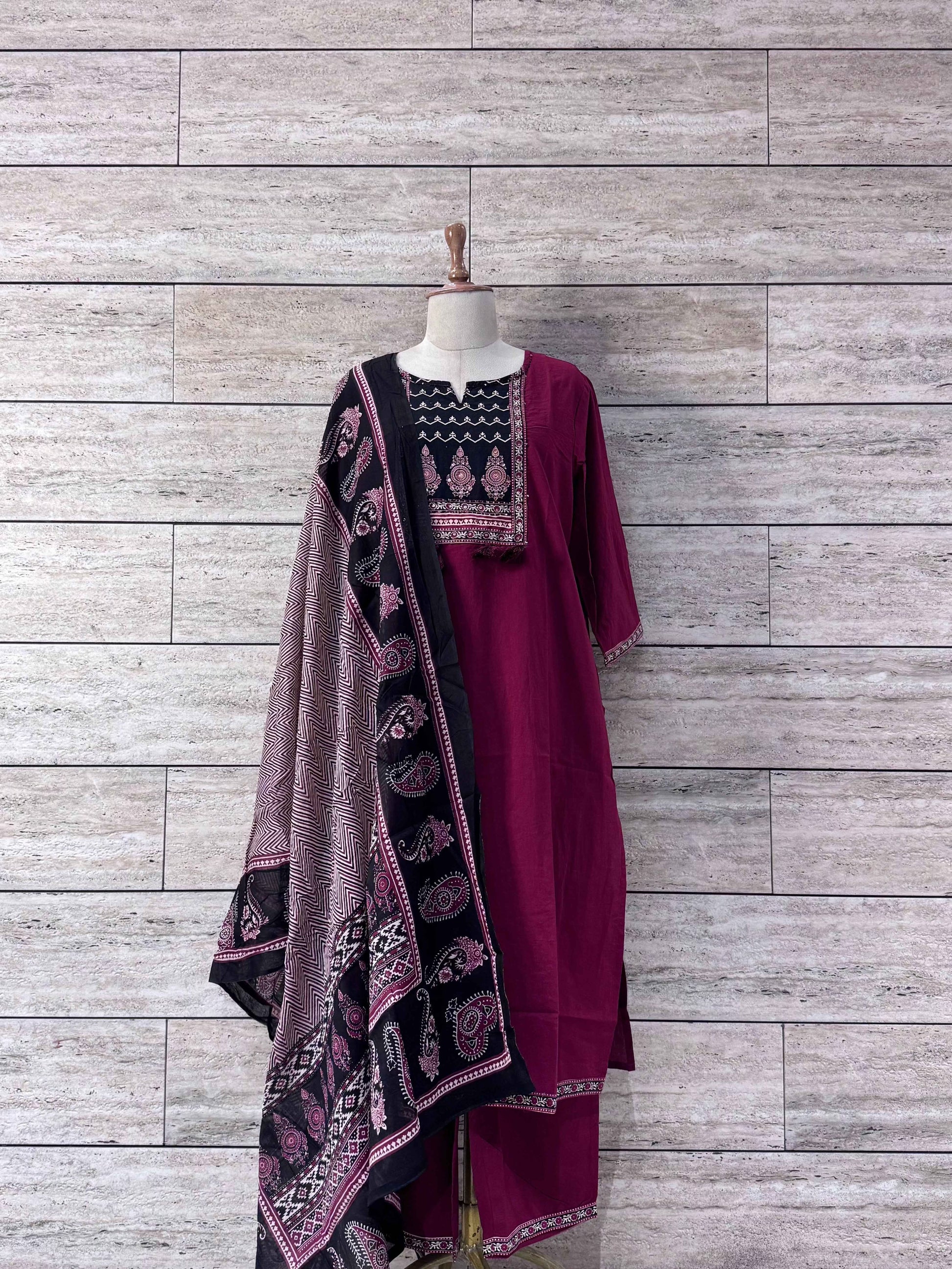 Plus size Cotton suit. - PSS002 (Copy)
