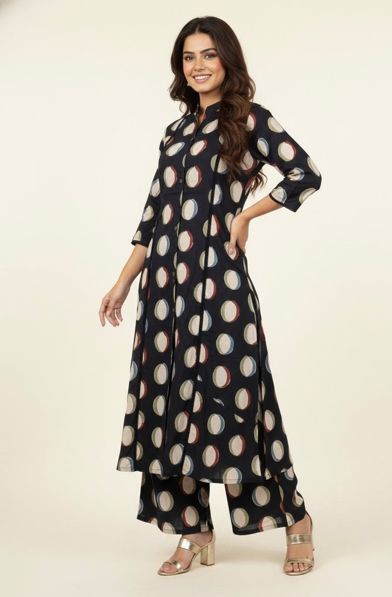 Pure Cotton A Line Co OrdS Set COS017