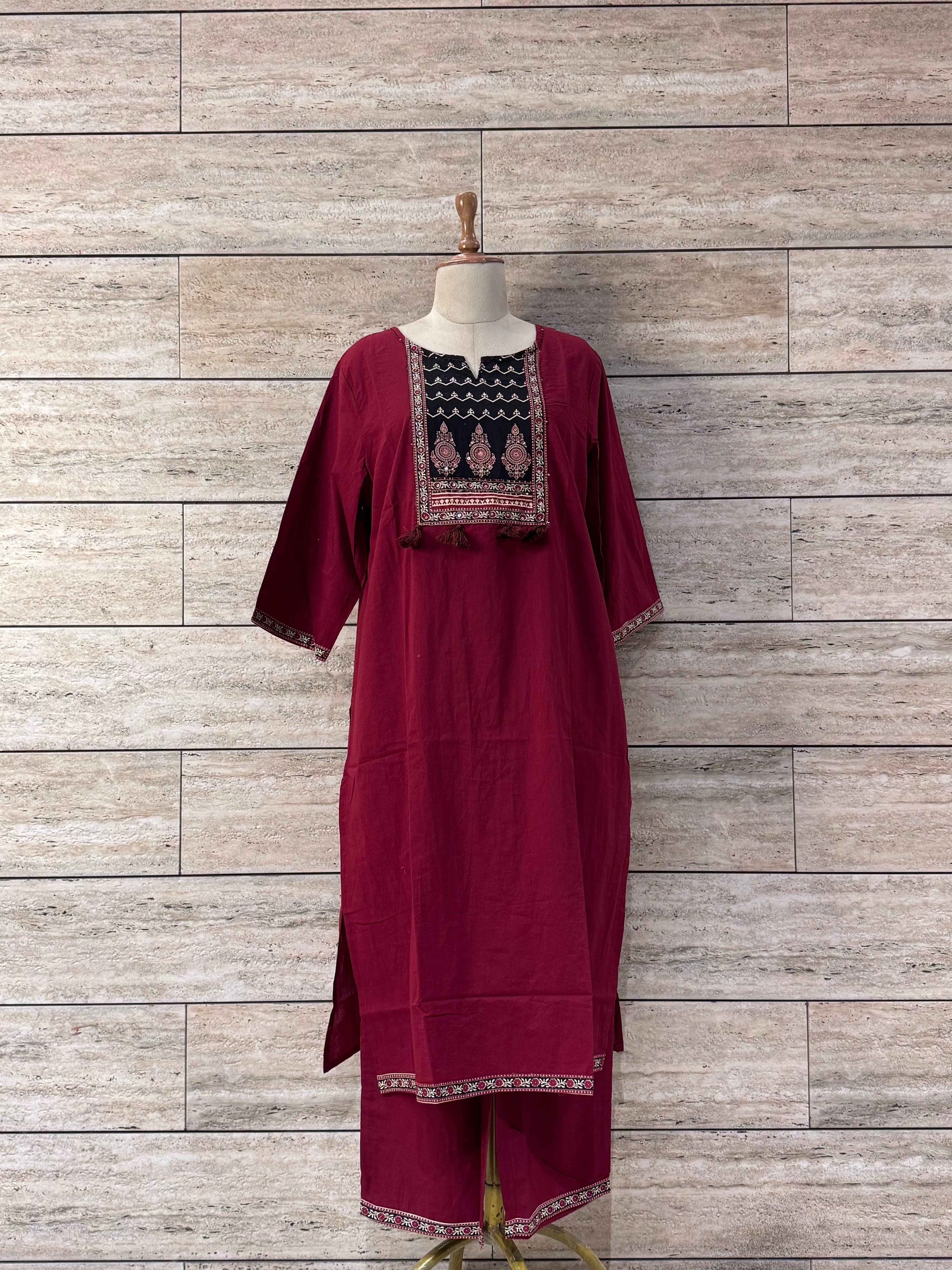 Plus size Cotton suit. - PSS002 (Copy)
