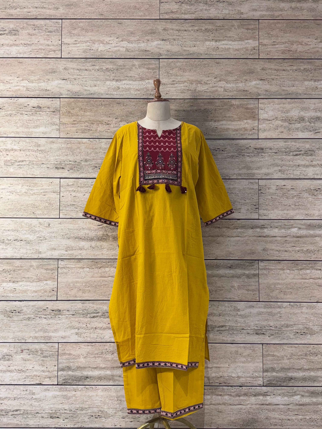 Plus size Cotton suit. - PSS002 (Copy)