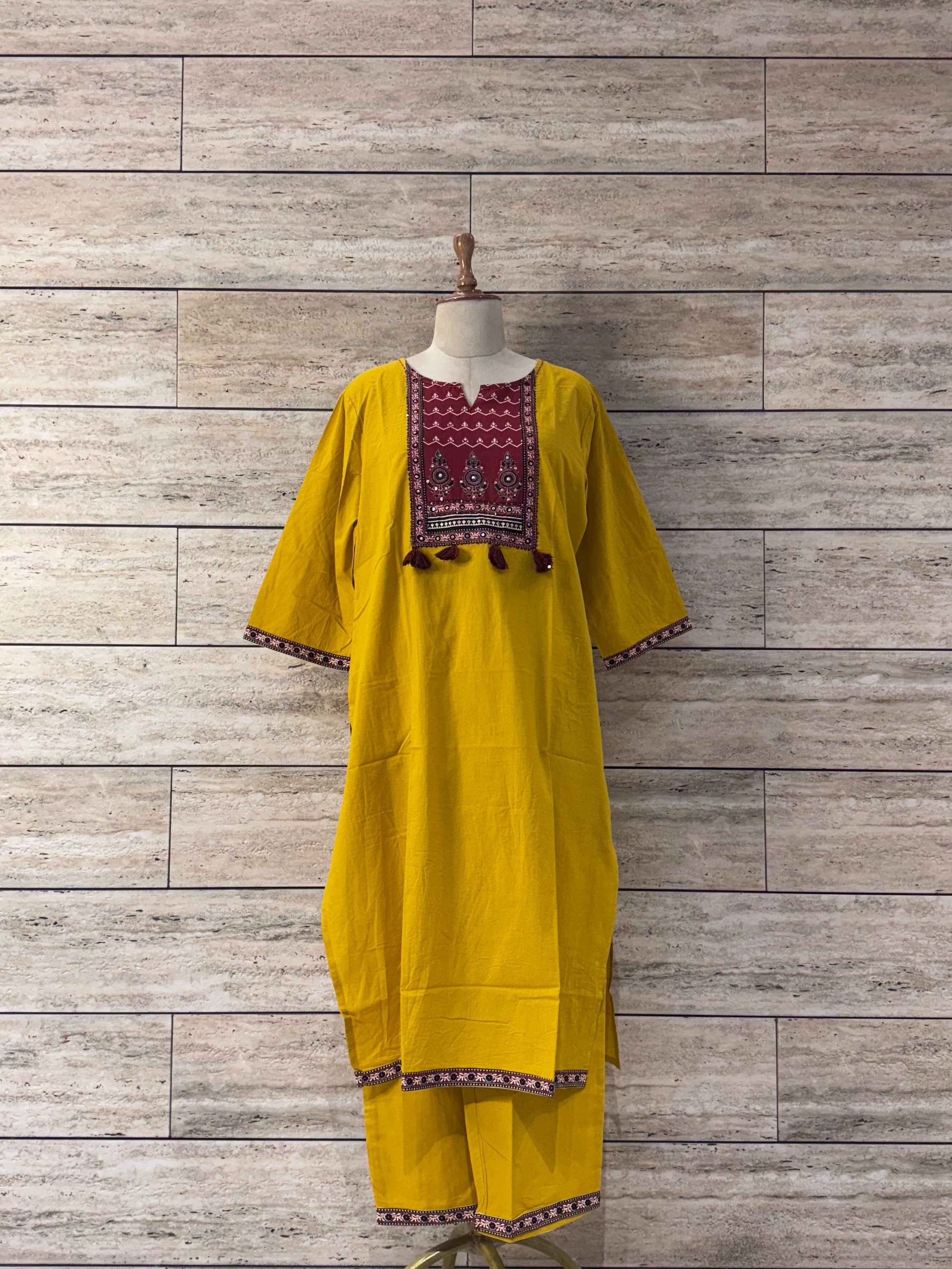 Plus size Cotton suit. - PSS002 (Copy)