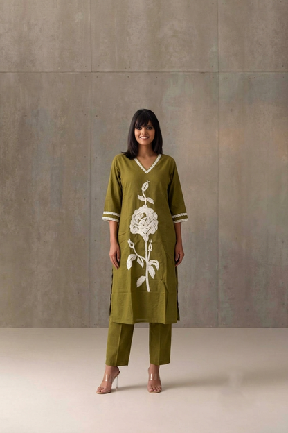 Pure Cotton Flex Pant Sets PS0174
